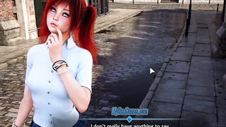 sexe avec une nymphomane aux cheveux roses