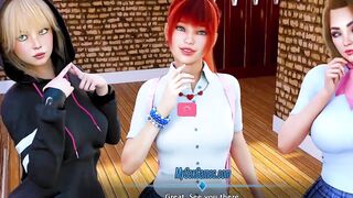 sexe avec une nymphomane aux cheveux roses