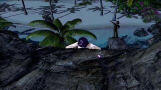 Dead or Alive Xtreme Venus Vacation Shandy Rock Climbing Nude Mod Fanservice Appreciation