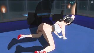 3D HENTAI Nurse fucked in the ass and cummed