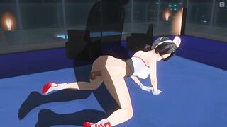 3D HENTAI Nurse fucked in the ass and cummed