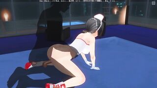 3D HENTAI Nurse fucked in the ass and cummed