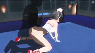 3D HENTAI Nurse fucked in the ass and cummed