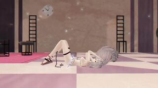 R-18 Arknights Skadi x Butterfly and Insects - Dream of You - Purple Wings Color Edit Smixix