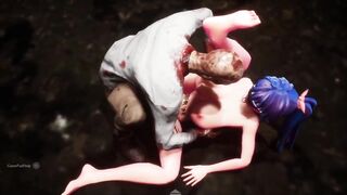 She Loves Monster Zombie Cock 3D Big Tits Rough Hentai