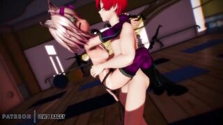Zuzako Fucked Hard [UNCENSORED HENTAI 4K MMD R-18]