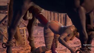 Centaur Fucks a Girl With a Huge Horse Dick | Creampie | Carnal Instinct | 3D