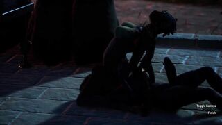 Neko Furry Hard Fuck Futa Girl | Creampie | Carnal Instinct | 3D