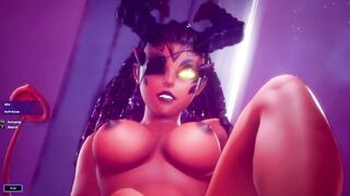 Subverse - Succubus footjob