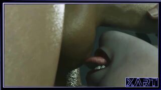 Happy Halloween Harley Quinn gets fucked deep in the throat and cum in the mouth