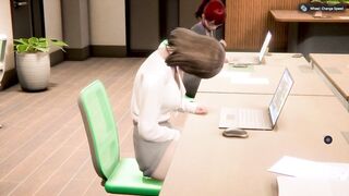 What is She Doing While Working in Office
