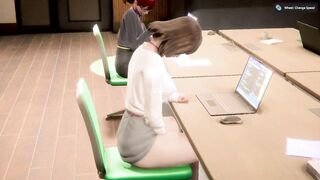 What is She Doing While Working in Office
