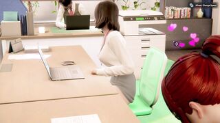 What is She Doing While Working in Office
