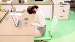 What is She Doing While Working in Office