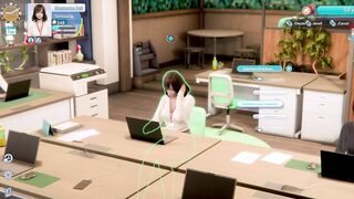 What is She Doing While Working in Office