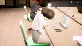 What is She Doing While Working in Office