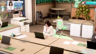 What is She Doing While Working in Office