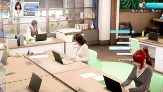 What is She Doing While Working in Office
