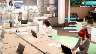 What is She Doing While Working in Office