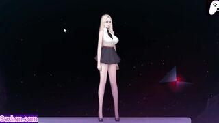 Another Alien Fuck pussy of this tall girl with big tits and anal sex | Hentai Games Gallery | P37