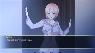Gotubun ichika in bedroom
