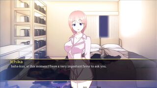 Gotubun ichika in bedroom
