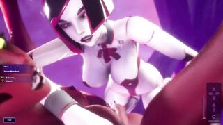 Subverse - Succubus and futanari cyber girl