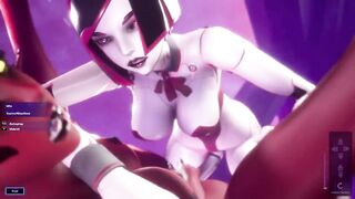 Subverse - Succubus and futanari cyber girl