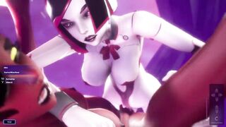 Subverse - Succubus and futanari cyber girl