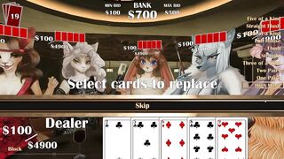 Furry sex poker