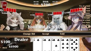Furry sex poker