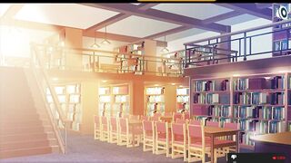 the library insanely cute exceptionally busty