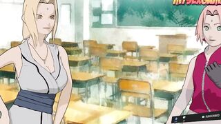 with Sakura and Hinata. As you can tell, there is a fun