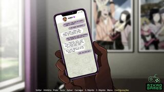 Jogo Adulto de Naruto Shinobi - Encontrei Hinata tocando siririca