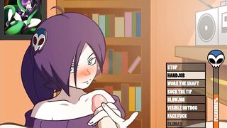 hentai chick who loves to suck cock.