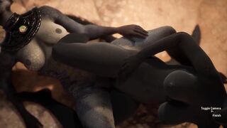 Furry Lizard and Dog Hard Sex | Carnal Instinct | 3D