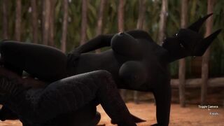Furry Lizard and Dog Hard Sex | Carnal Instinct | 3D