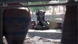 Naga Deep Blowjob Furry With Horse Dick Creampie | Carnal Instinct | 3D