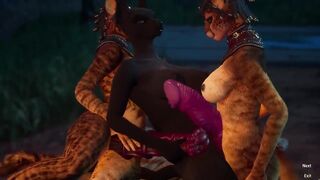 Furry Hard Fuck Futa Horse Dick Creampie | Carnal Instinct | 3D
