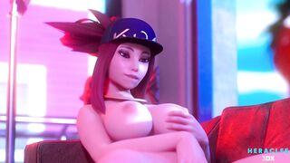 Compilation of girls being fucked - Akali - Aunt Cass - D.va - Chun li (Heracles3DX)