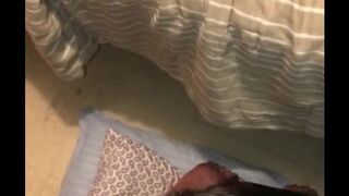 Pretty white STEPDAUGHTER is obsessed with daddy’s fat black bbc