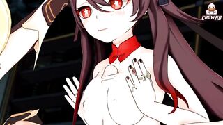 Genshin Impact- Hu Tao Titty Fuck Hentai 3D