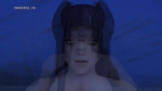 Monstrophilia Horror: Hentai Girl with Big Tits enjoys Pussy Licking in a Dirty Toilet (POV + Sound)