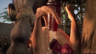 Futu Fucked by Centaur Cum Inside | Carnal Instinct | 3D