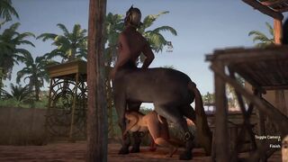 Futu Fucked by Centaur Cum Inside | Carnal Instinct | 3D