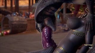 Naga Hard Deepthroat Furry Creampie | Carnal Instinct | 3D