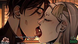 Jogo Adulto de Naruto Shinobi - perdendo a virgindade em foda com Kamiko
