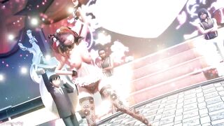 【MMD】 Apple Pie - Riley Burlesque Performance
