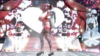 【MMD】 What a Man - Maiko Burlesque Performance