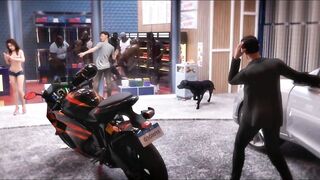Convenient Store - Husband Watch as Horny Black Guys Gangbang his Wife at the supermarket